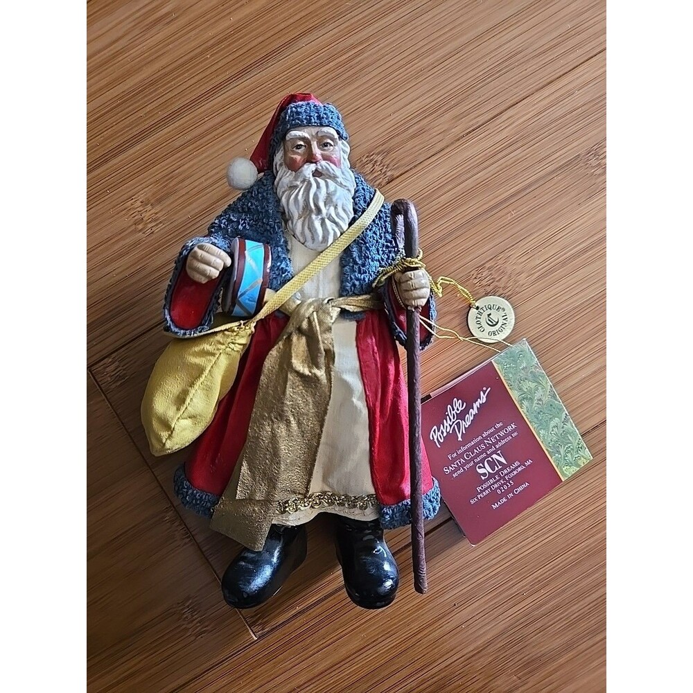 Clothtique Santa Possible Dreams Figure 1994 7"